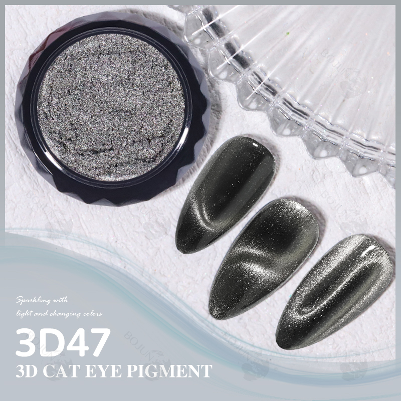 BOJUN 3D47# | 3D Chameleon Cat Eye Pigment(MOQ:1KG/COLOR)